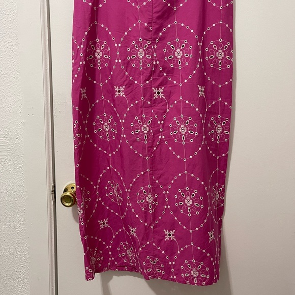 BRAND NEW ZARA EMBROIDERED EYELET SKIRT - Picture 7 of 13